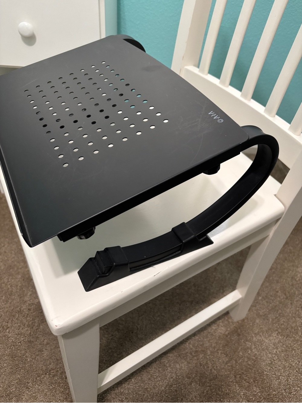 Vivo Black Laptop Desk Stand - STAND-V001N